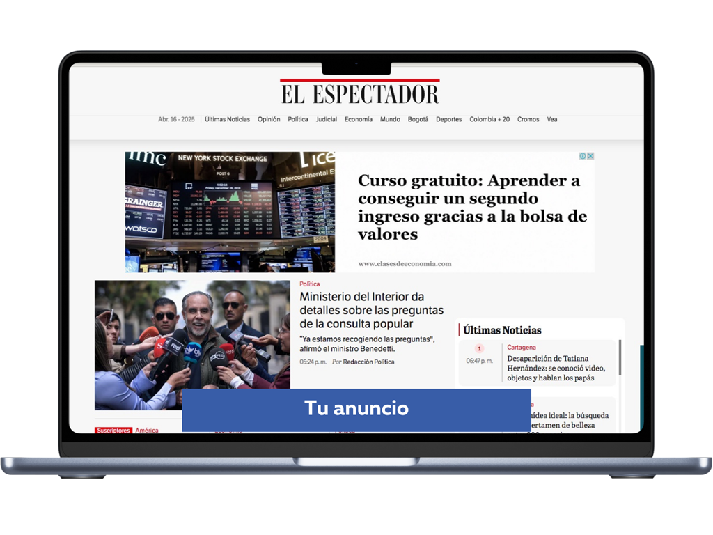 mockup desktop el espectador